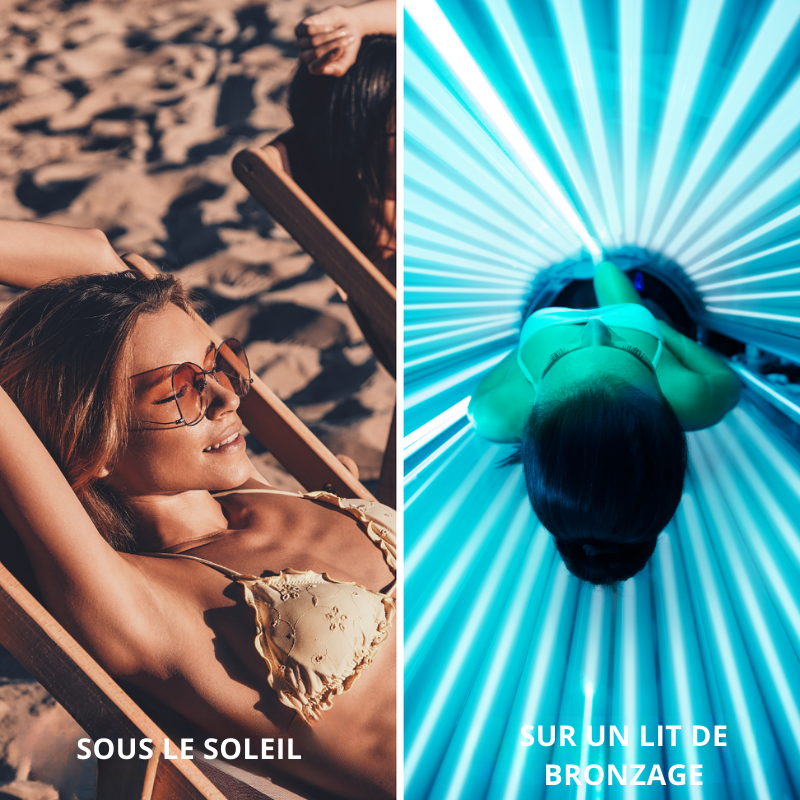 Crème accélératrice de bronzage