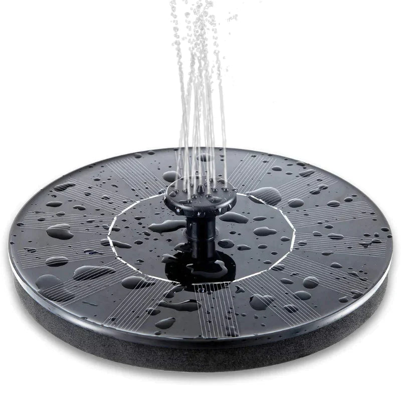 Dekorativní solární fontána pro zahradu a balkon
