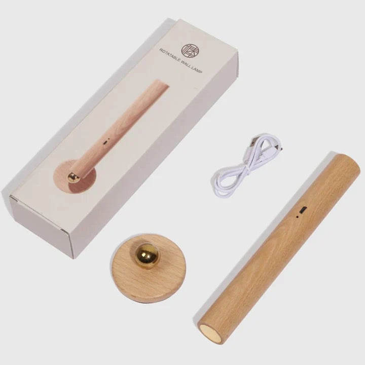 Nástenné svietidlo z dreva – Elegancia a prírodné teplo