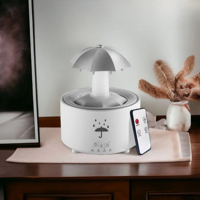 Difusor de aroma - Umidificador calmante com estilo de guarda-chuva 