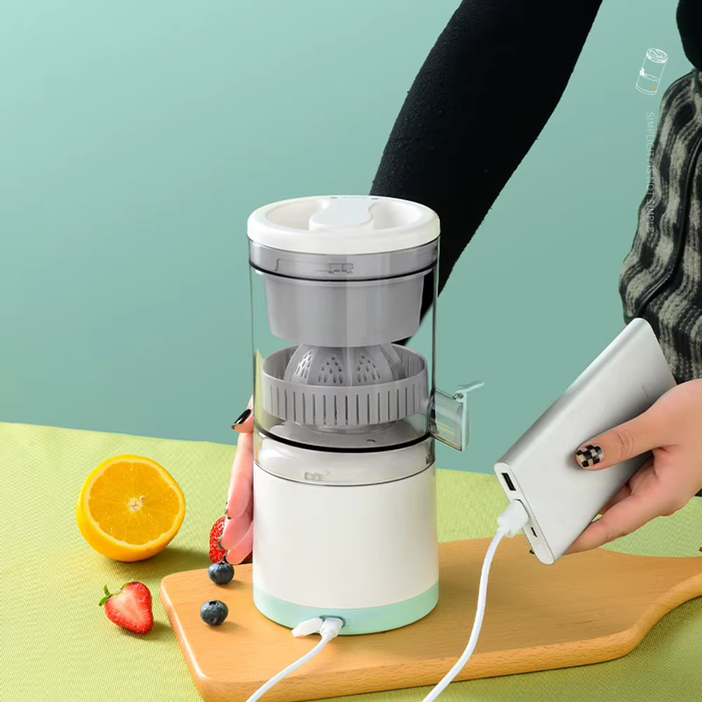 Bärbar elektrisk citruspress, snabb och enkel 