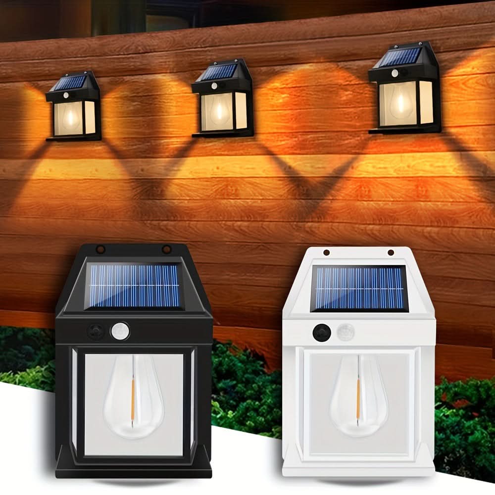 Solárna lampa na záhradu a vonkajšie použitie 