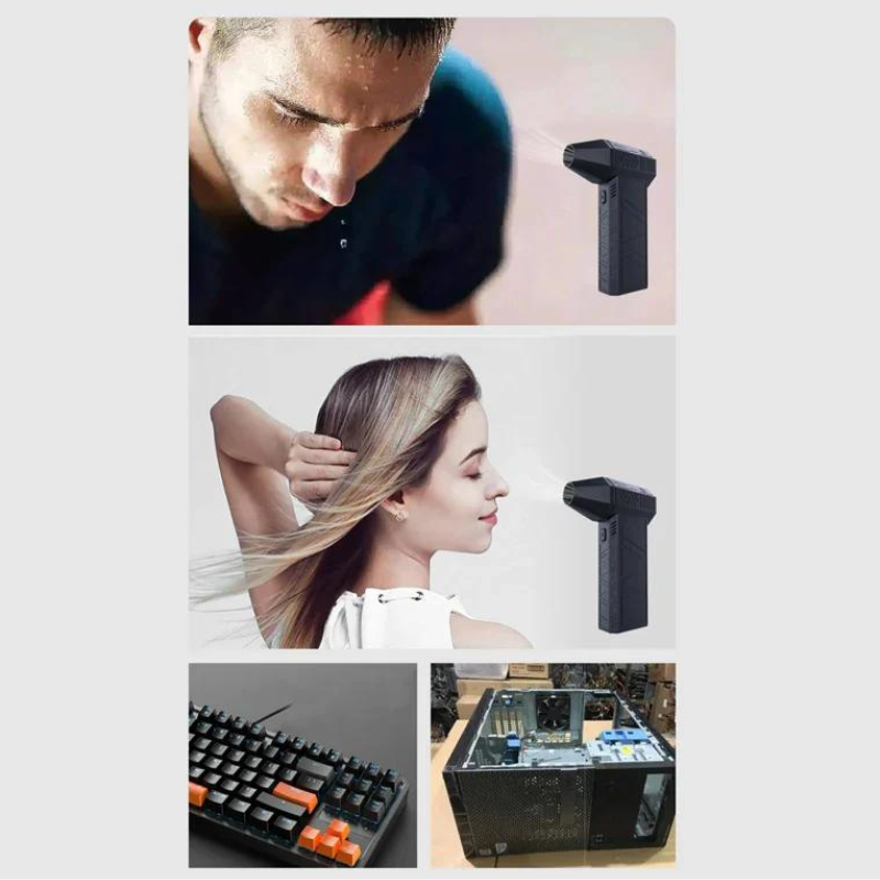 AirBlaster-Pro - Kompakti ilmapuhalin vaivattomaan puhdistukseen 