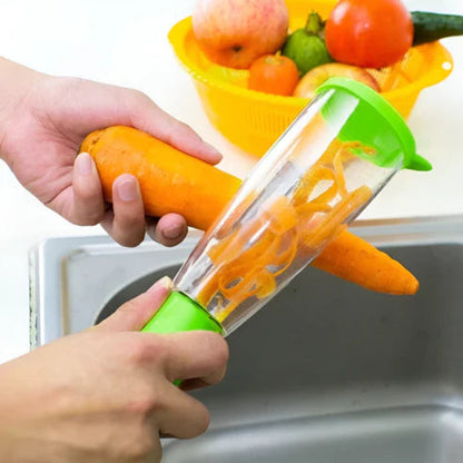 簡単に皮をむき、作業台を清潔に保ちます 