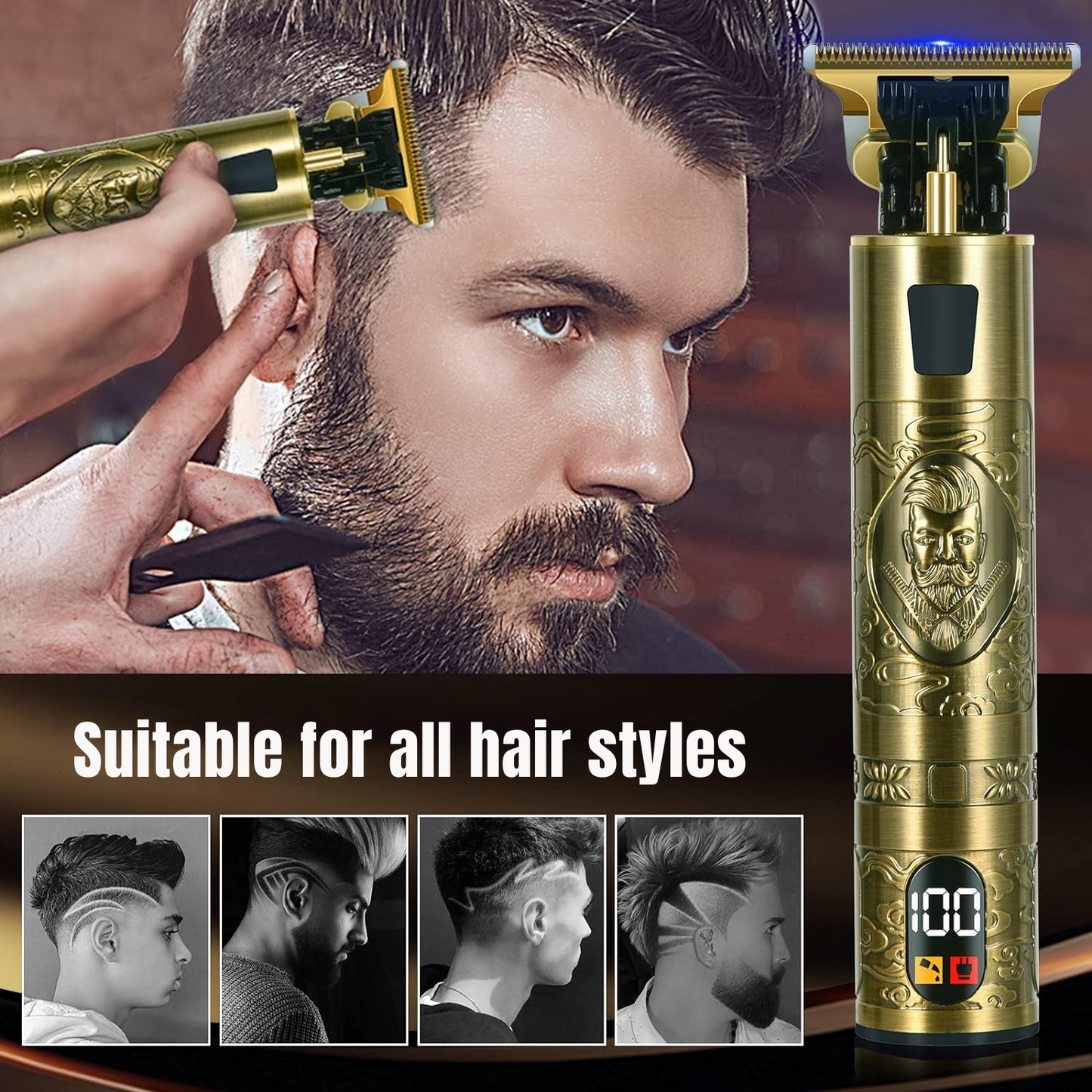 Tarkkuustrimmeri integroitu digitaalinäyttö 