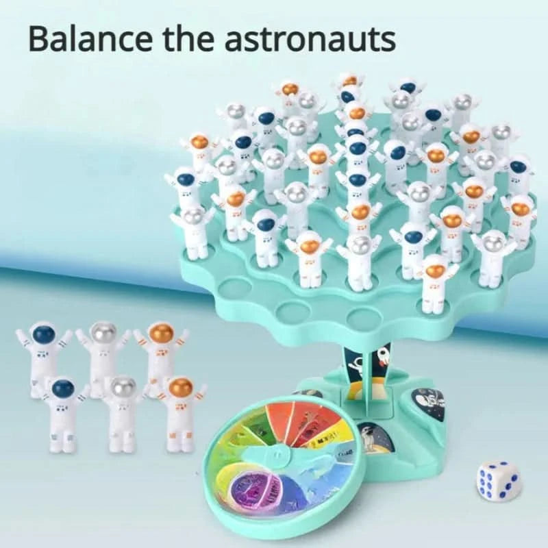 Astronauttien tasapainopeli oppimisen tukemiseen 