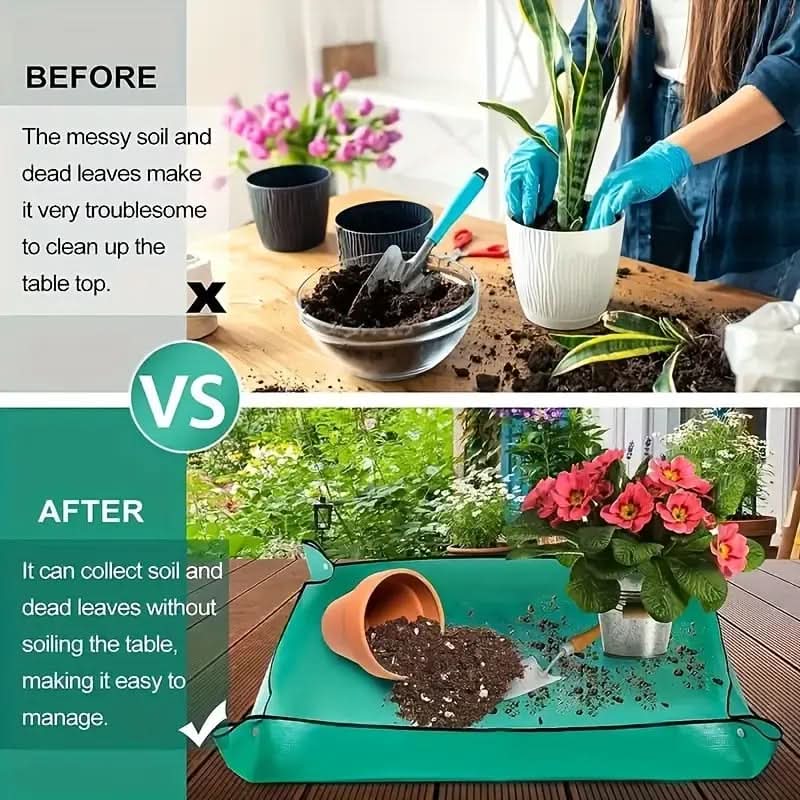 Gardez votre espace propre avec ce tapis de rempotage