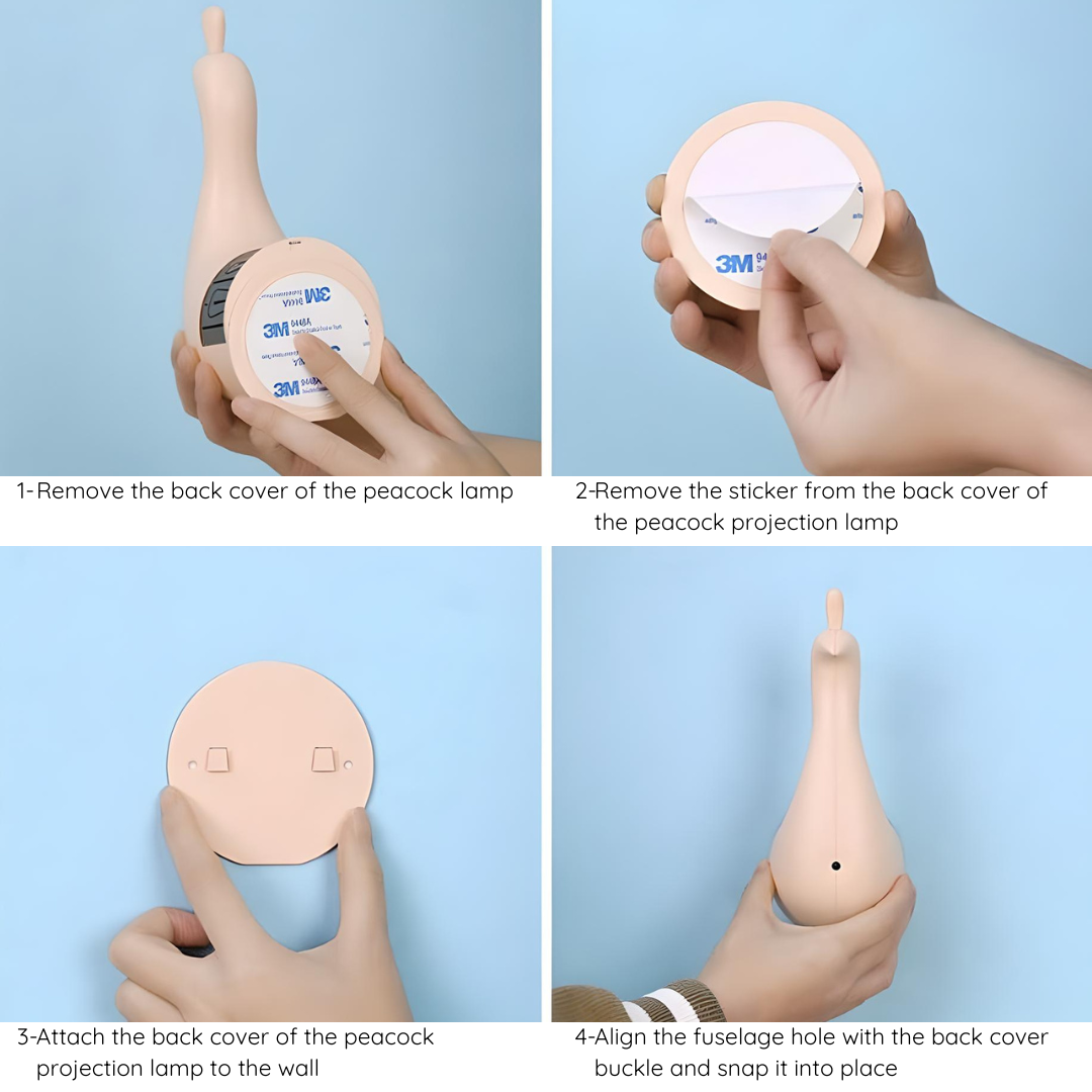 אור קיר פיות ללילות מרגיעים 