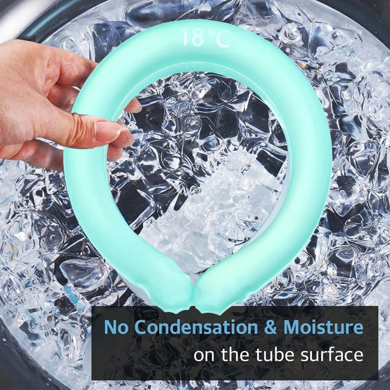 Afkølende ring til at holde sig kølig om sommeren 