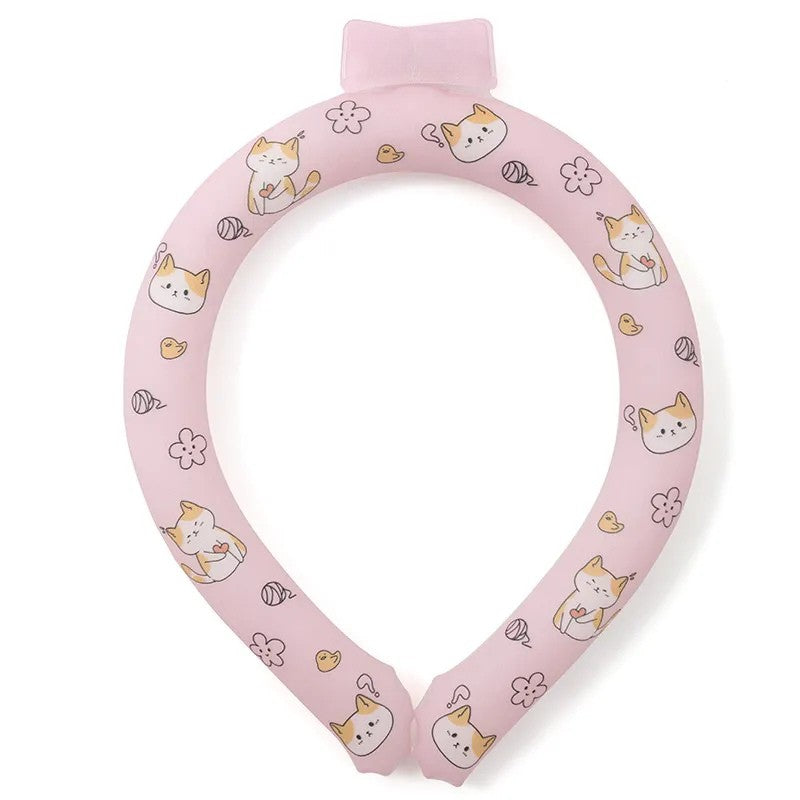 Afkølende ring til at holde sig kølig om sommeren 