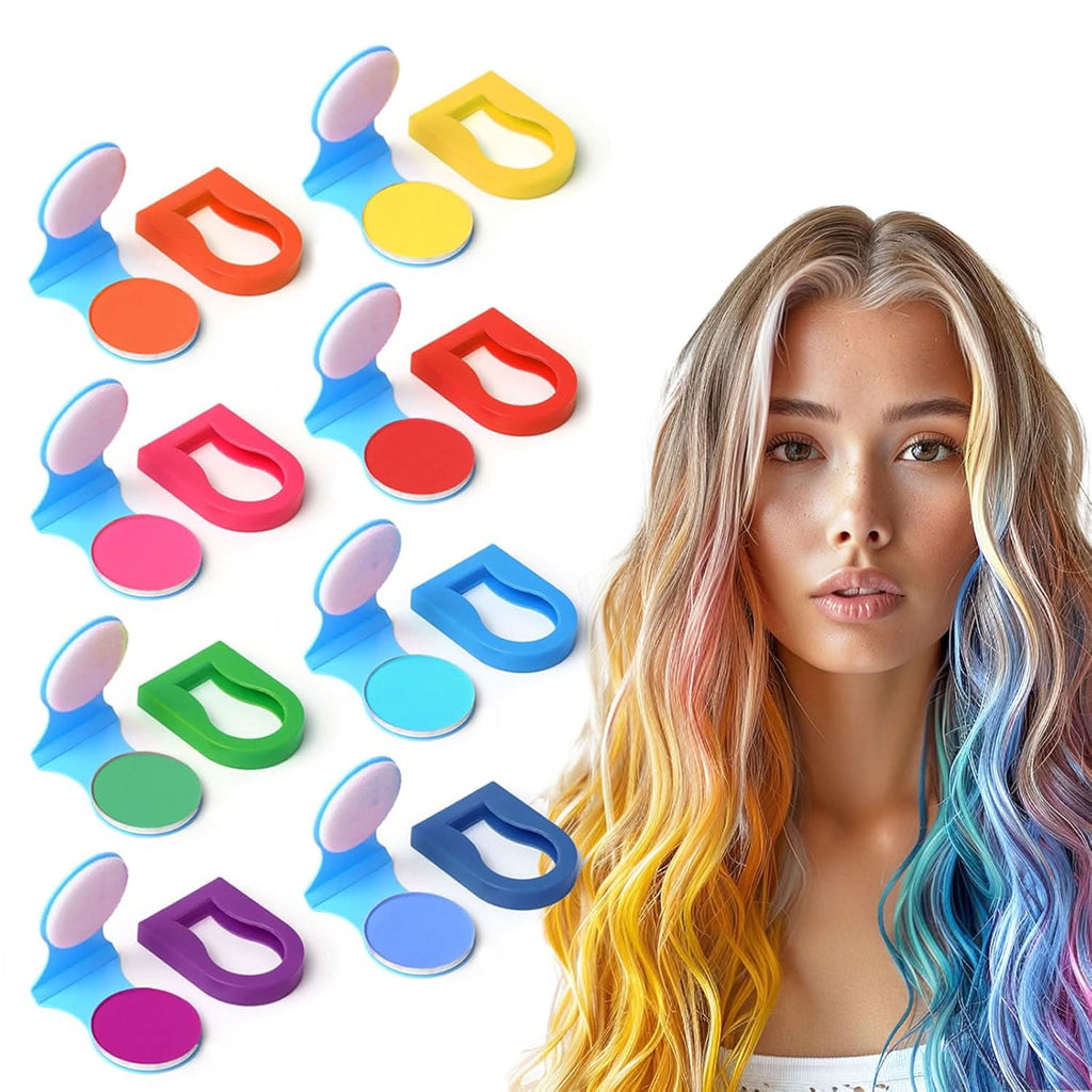 Leuke en tijdelijke haarkleur in 5 seconden 