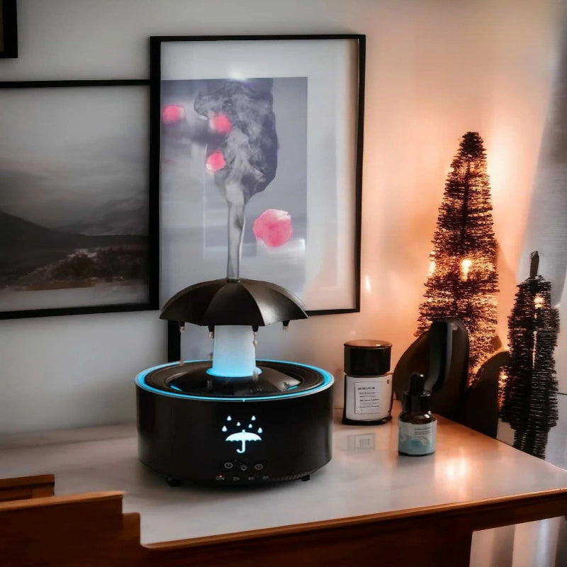 Difusor de aroma - Umidificador calmante com estilo de guarda-chuva 
