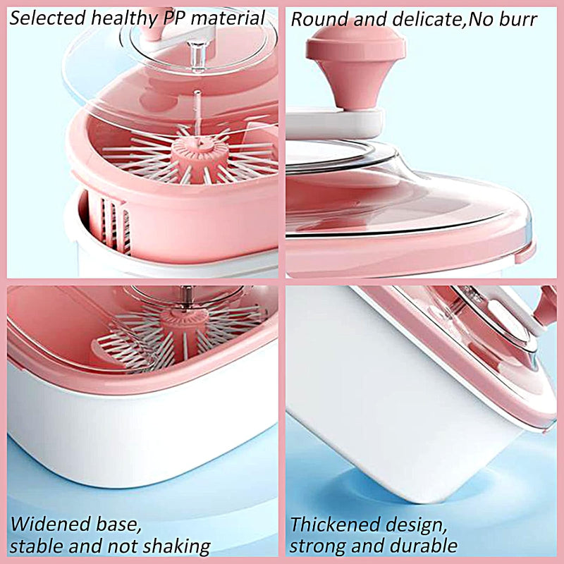 手間いらずで果物を完璧に掃除することができます。皮むきも不要です。 