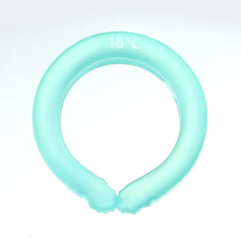 Afkølende ring til at holde sig kølig om sommeren 