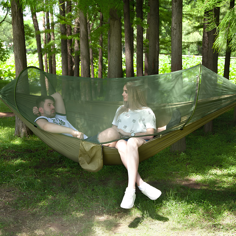 Hamac de camping avec moustiquaire intégrée