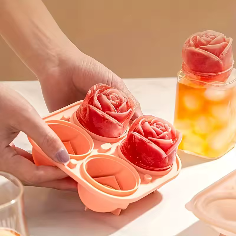 Ice cube tray - Flower style for refined cocktails 