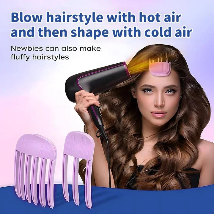 Zachte en moeiteloze instant volumineuze haarkapsel 