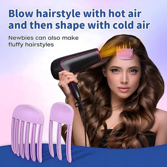 תסרוקת נפוחה מיידית ברכות וללא מאמץ 