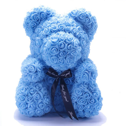 Ein blumiger Teddybär für ewige Emotionen 