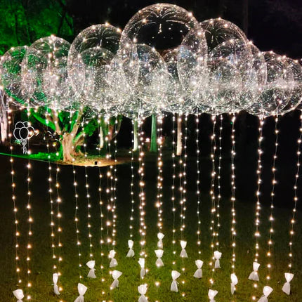 LED balónky znovu použitelné pro osvětlení vašich oslav (X10) 