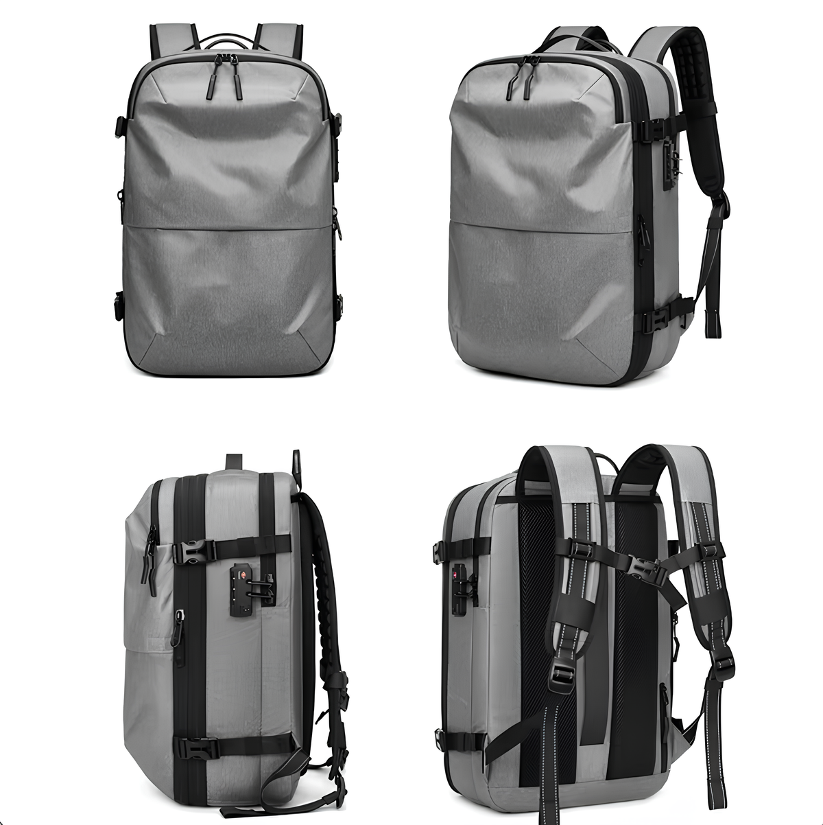 Mochila de viagem| Mochila versátil para viagens sem complicações 