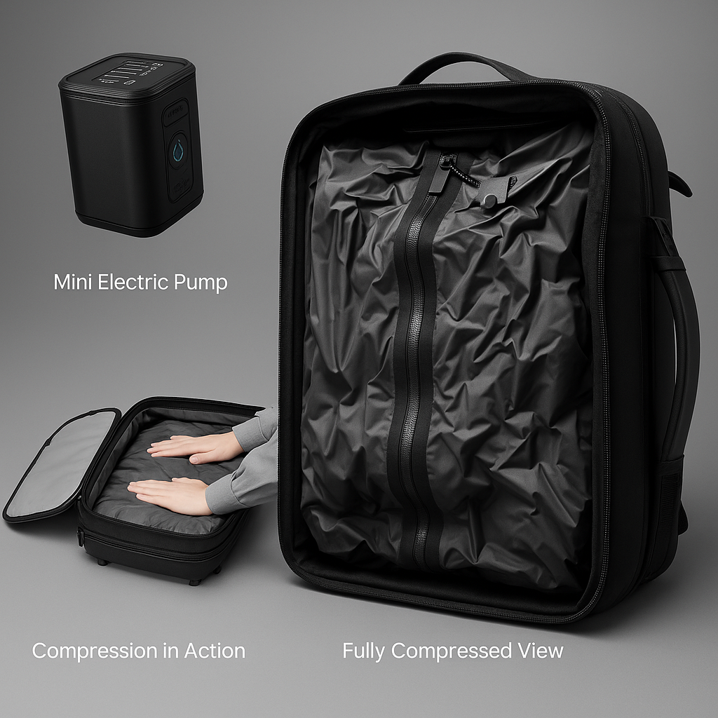 Mochila de viagem| Mochila versátil para viagens sem complicações 