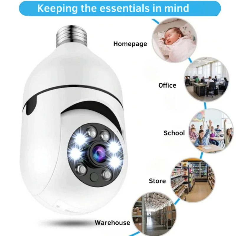Monitore sua casa discretamente com uma câmera LED 