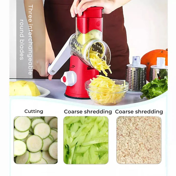 Jednoducho a bez námahy krájajte, strúhajte a režte 