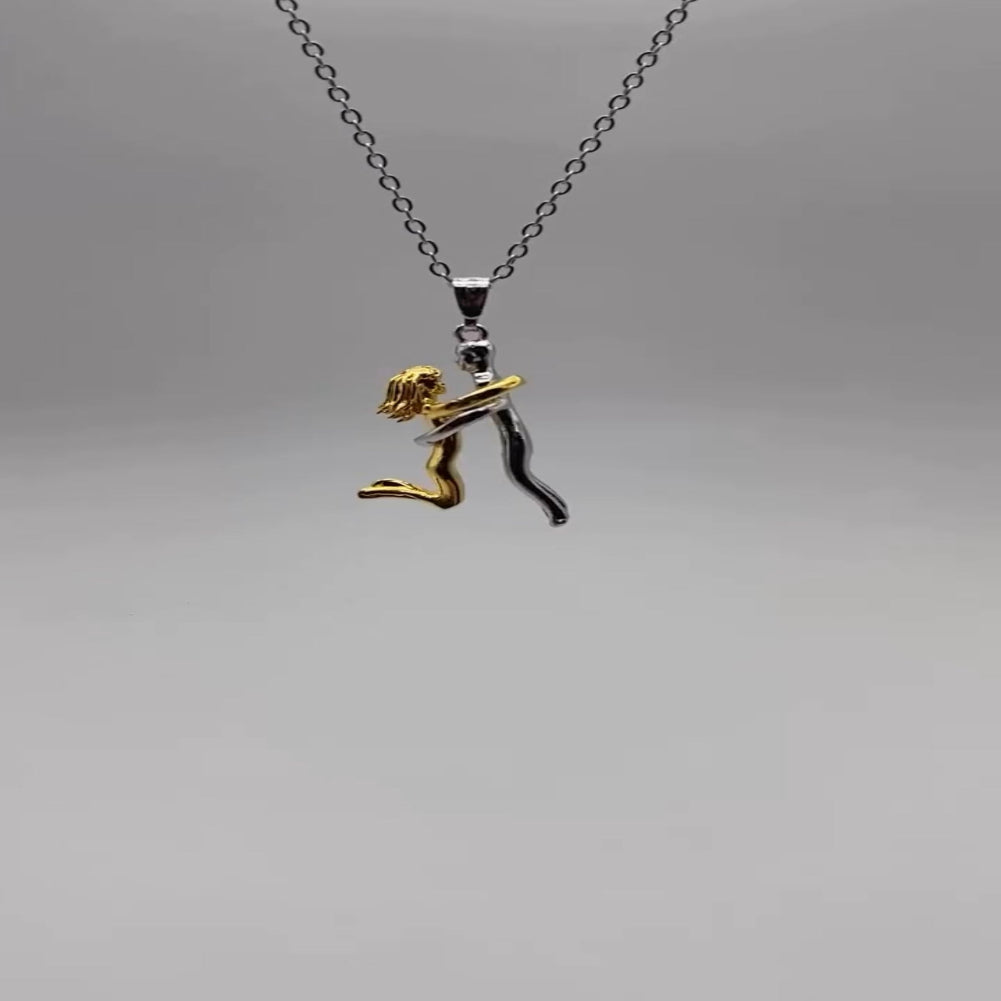 Raffinierte Halskette, die Liebe und Eleganz ausdrückt 