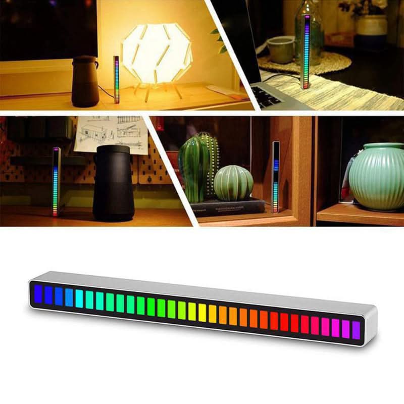 Barra de luz LED - RGB reativa ao som 