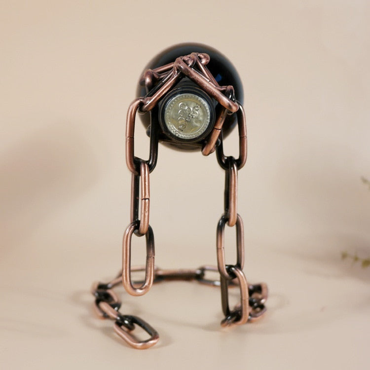 Podpora plovoucí láhve - Efekt kouzelného řetězu 