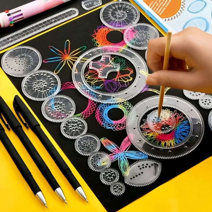 Liberte sua criatividade com desenhos hipnóticos (x22) 