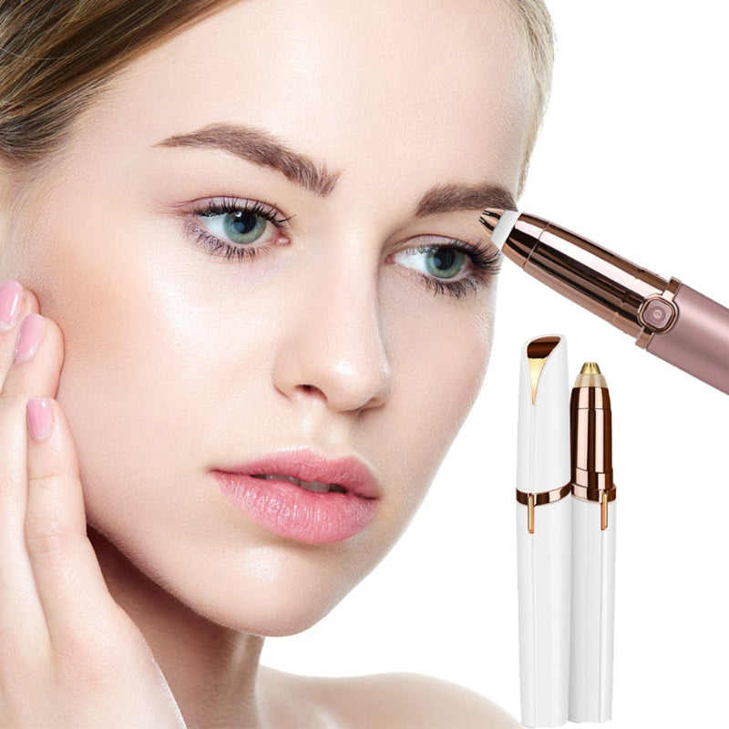 眉を整えるための正確で痛みのない脱毛 