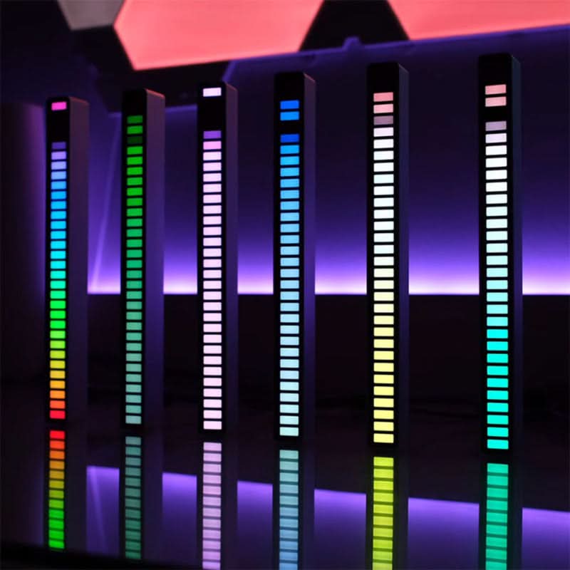 Barra de luz LED - RGB reativa ao som 