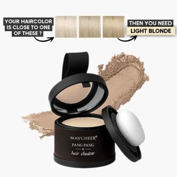 Masque instantaneamente suas raízes e cabelos grisalhos para uma cor impecável 
