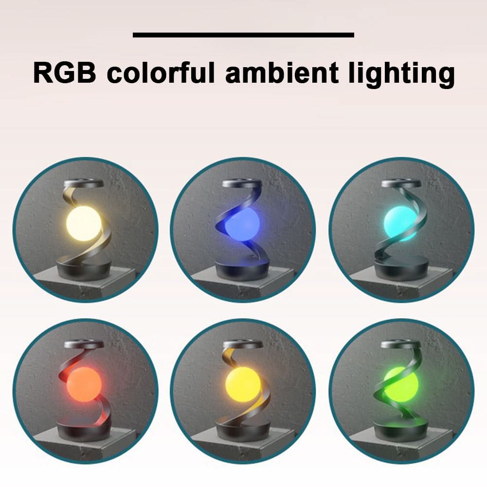 Lâmpada LED de design com carregador sem fio integrado 