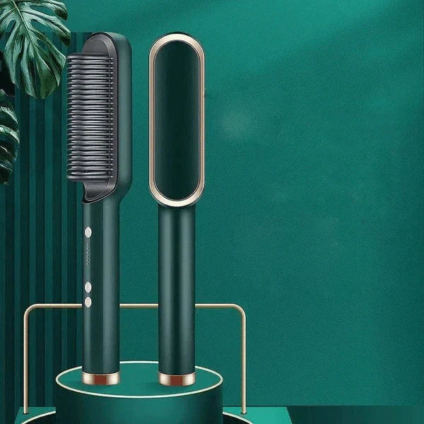 Hladké vlasy za 2 minuty s hřejivým kartáčem 