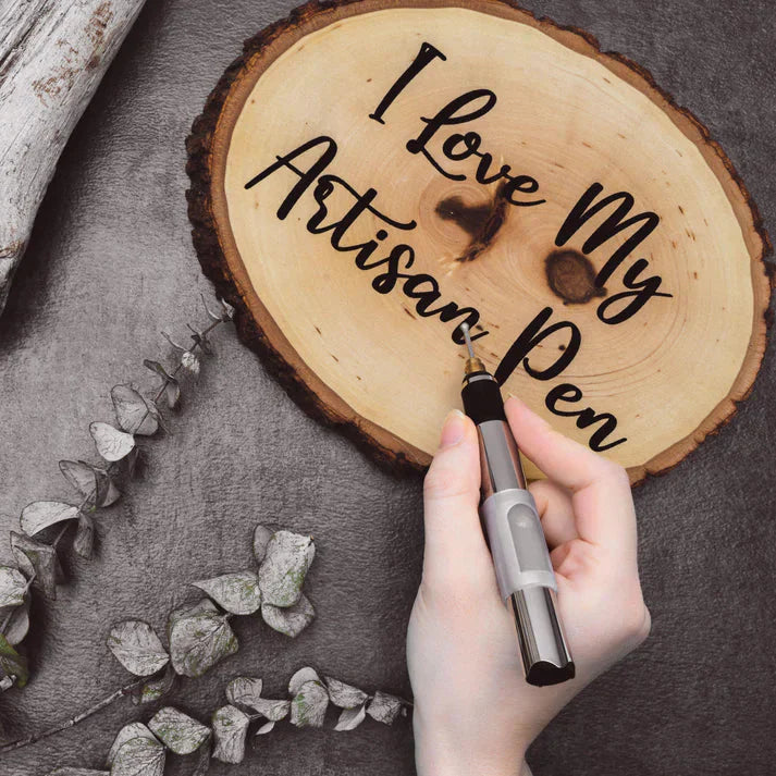 Graveer nauwkeurig op hout, glas of metaal 