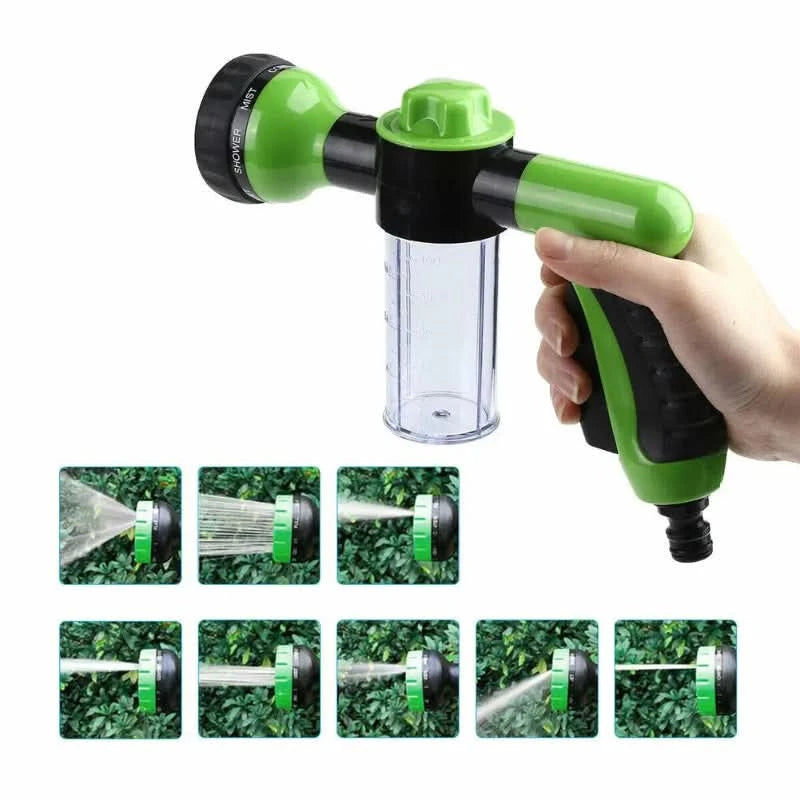 Pistola de água de alta pressão para limpeza e irrigação 