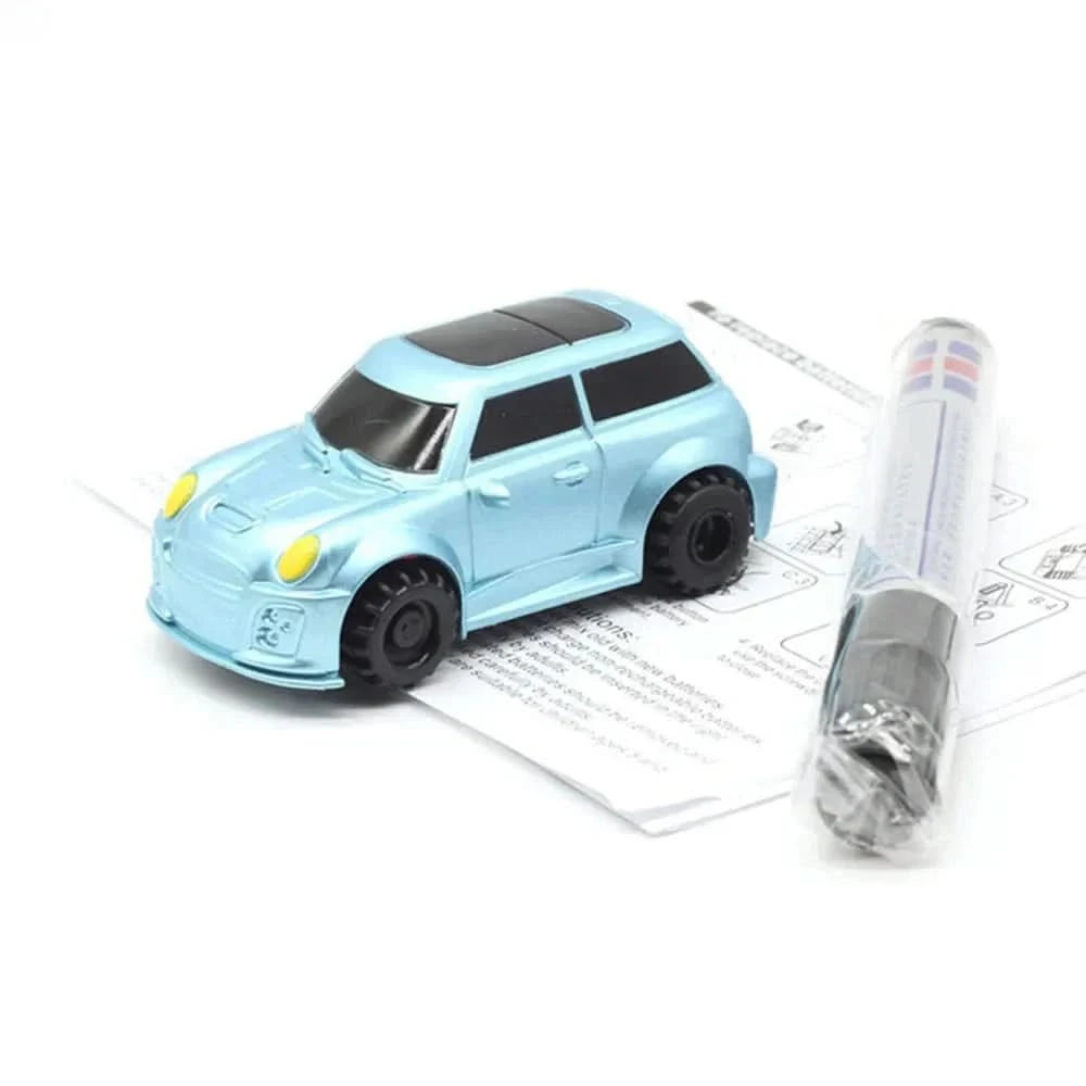 O carro mágico que segue seus desenhos como por mágica 