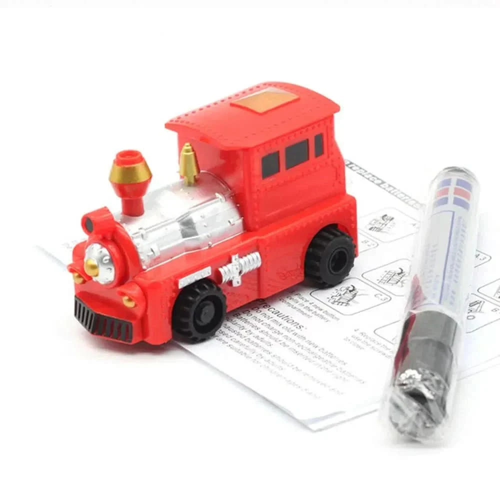 O carro mágico que segue seus desenhos como por mágica 