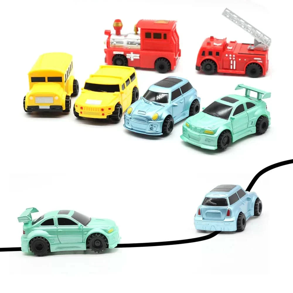 O carro mágico que segue seus desenhos como por mágica 