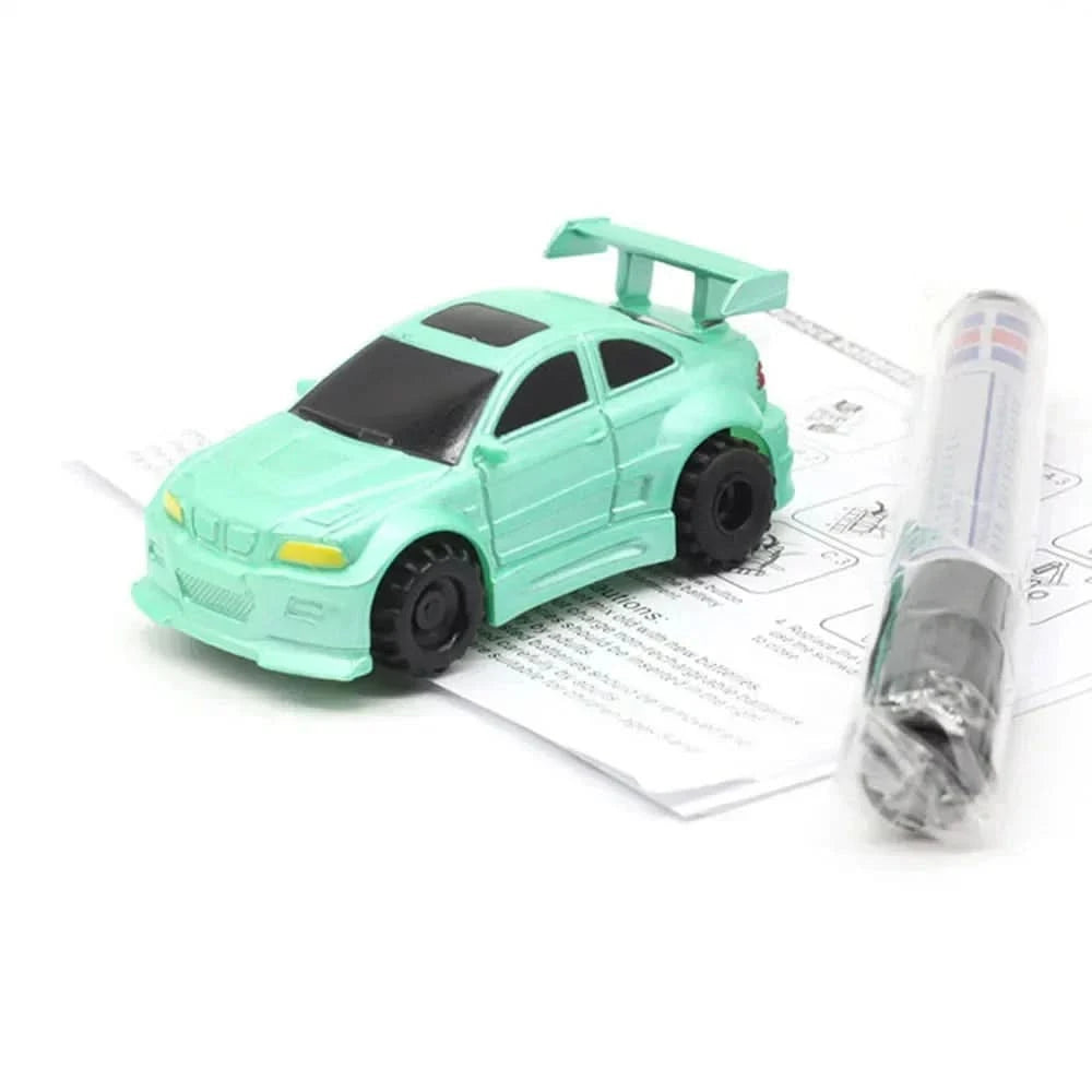 O carro mágico que segue seus desenhos como por mágica 