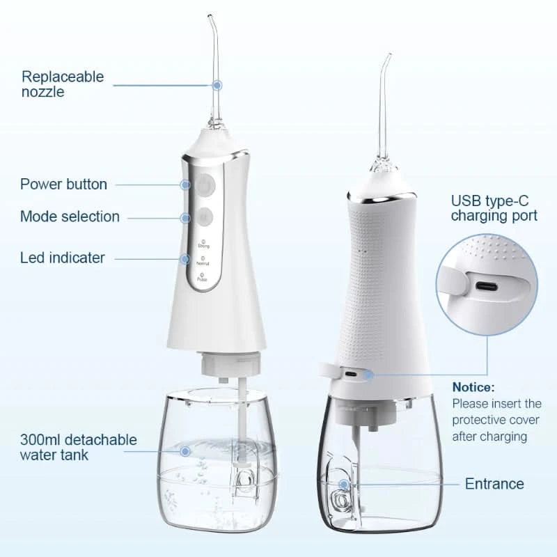 Hydropulse ladattava hammashoitoon 