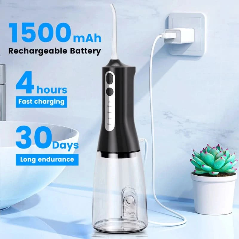 Hydropulse genopladelig til tandpleje 