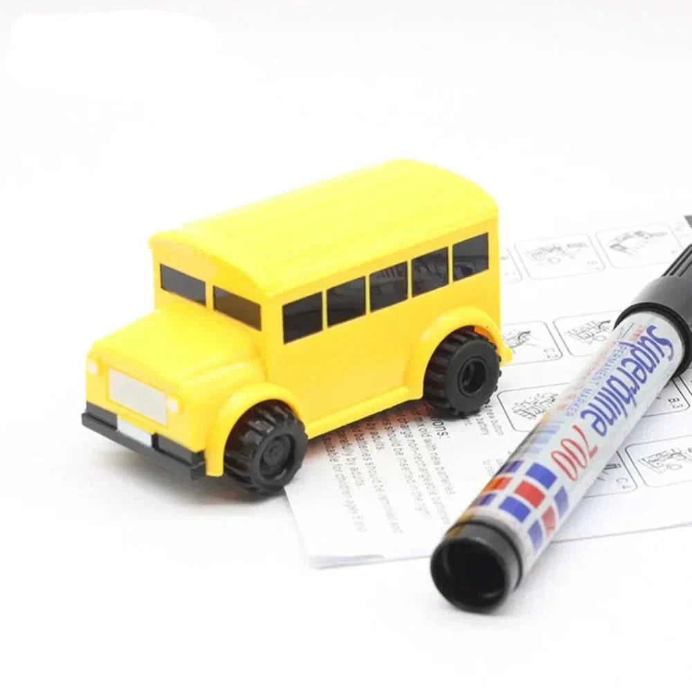 O carro mágico que segue seus desenhos como por mágica 