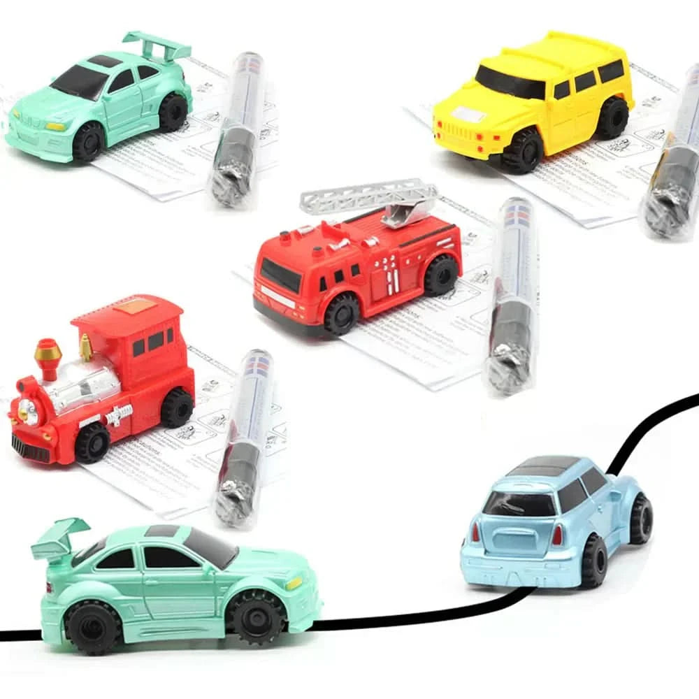 O carro mágico que segue seus desenhos como por mágica 