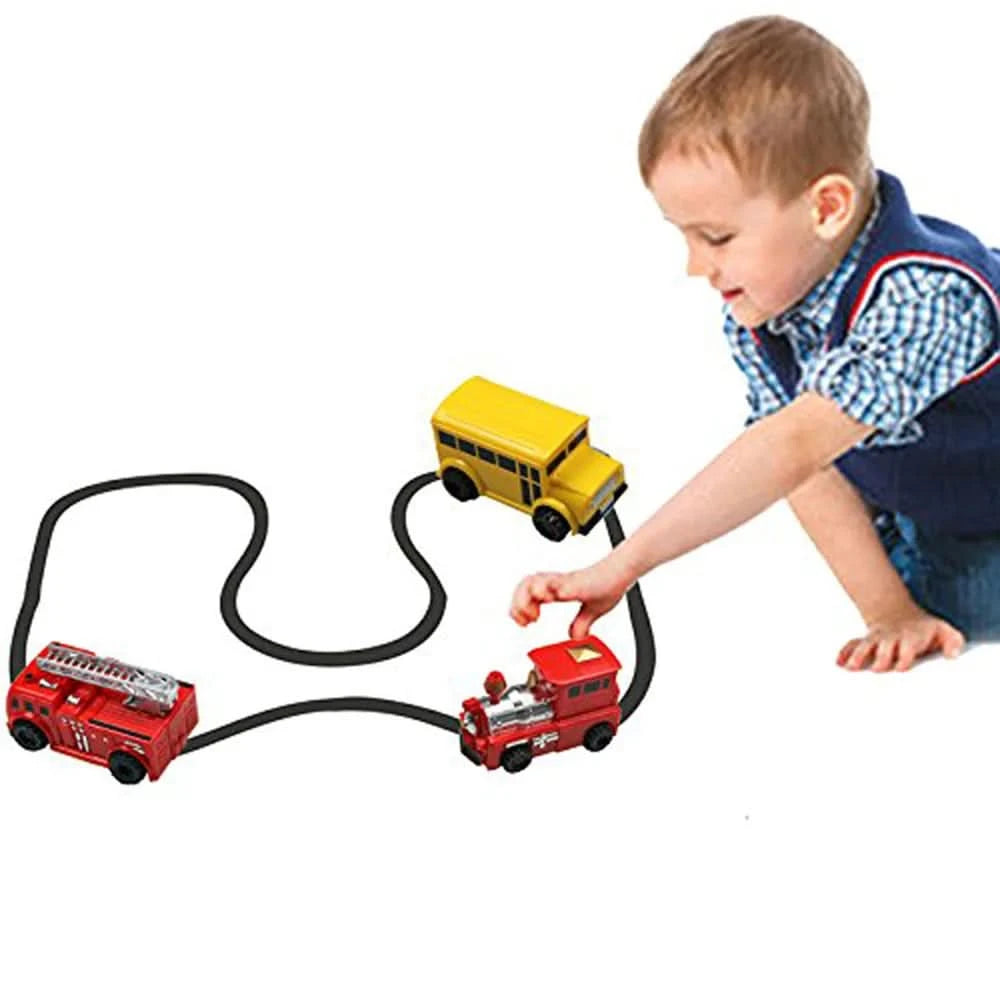 O carro mágico que segue seus desenhos como por mágica 