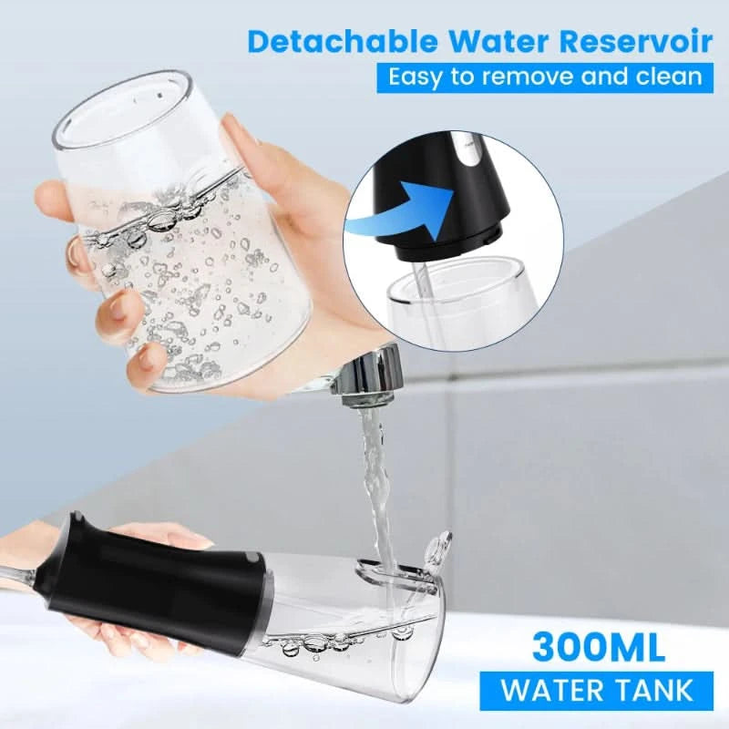 Hydropulse genopladelig til tandpleje 