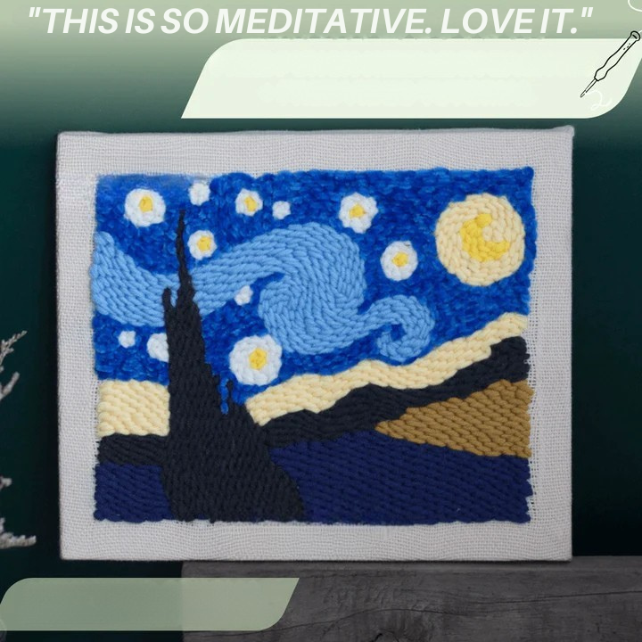 Kit de broderie punch needle